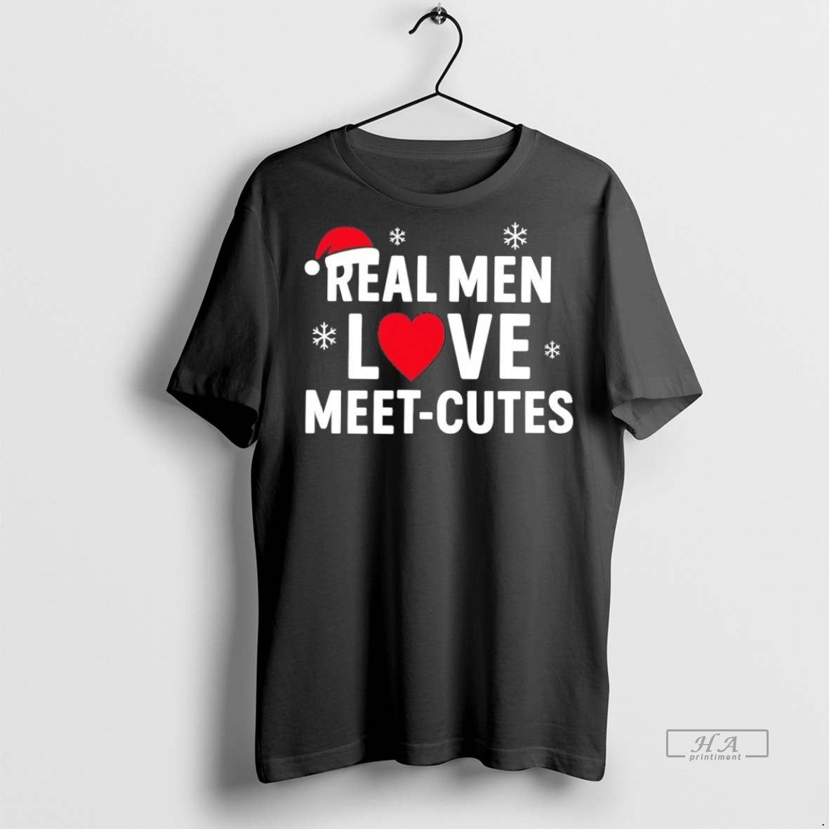 Trendy Official Real Men Love Meet Cutes Christmas - Adult & Kids T-Shirts, Sweatshirts & Hoodies apparel design preview 1