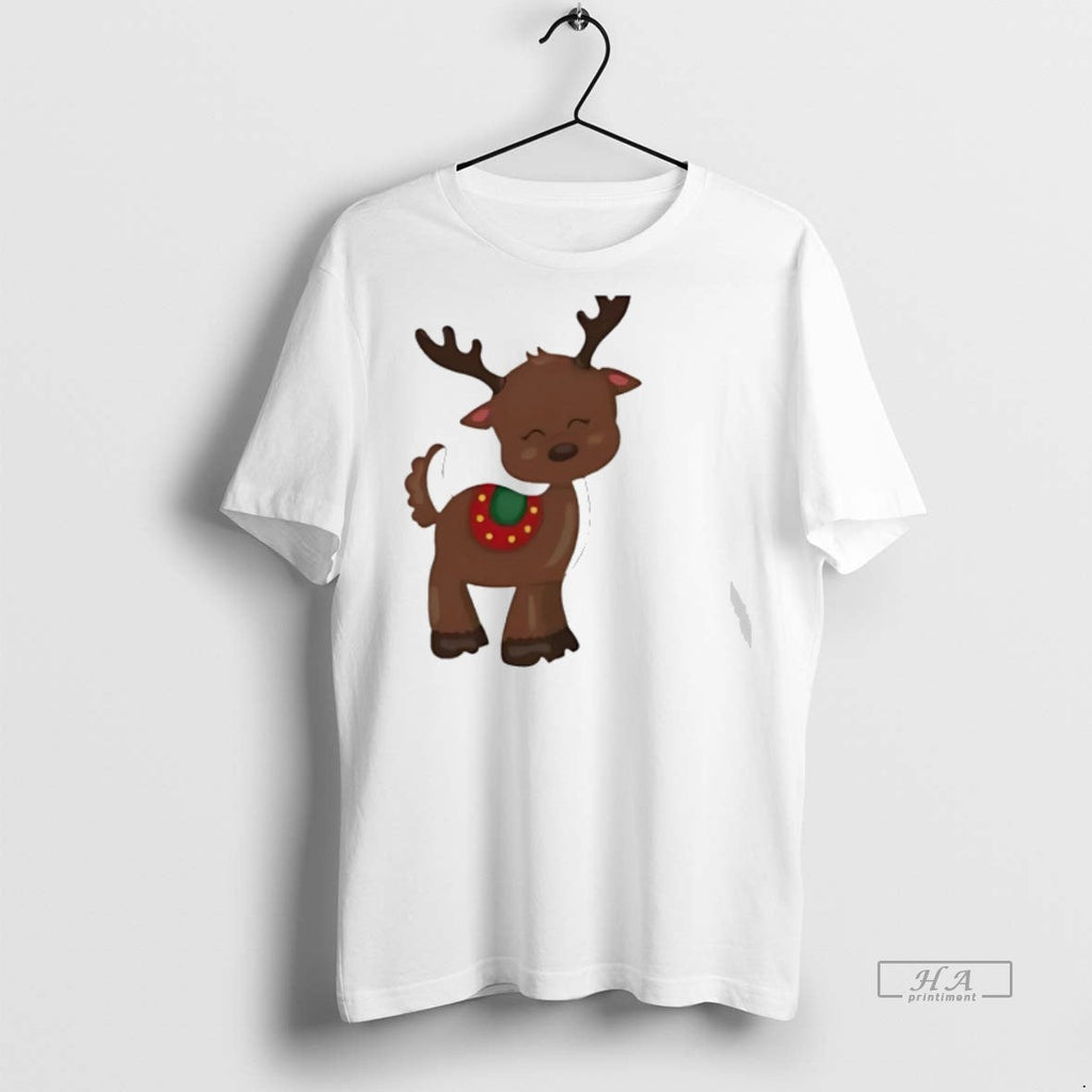 Trendy Official Reindeer Funny Merry Christmas 2025 - Adult & Kids T-Shirts, Sweatshirts & Hoodies apparel design preview 1