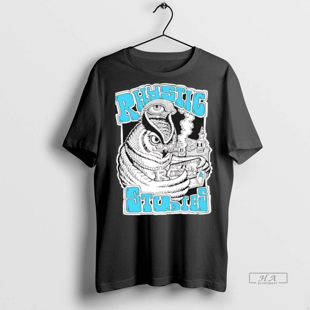 Trendy Official Rhystic Studies X Goldsaber Owl - Adult & Kids T-Shirts, Sweatshirts & Hoodies apparel design preview 1