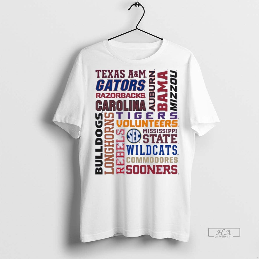 Trendy Official Sec Font Family Teams Sweater - Adult & Kids T-Shirts, Sweatshirts & Hoodies apparel design preview 1