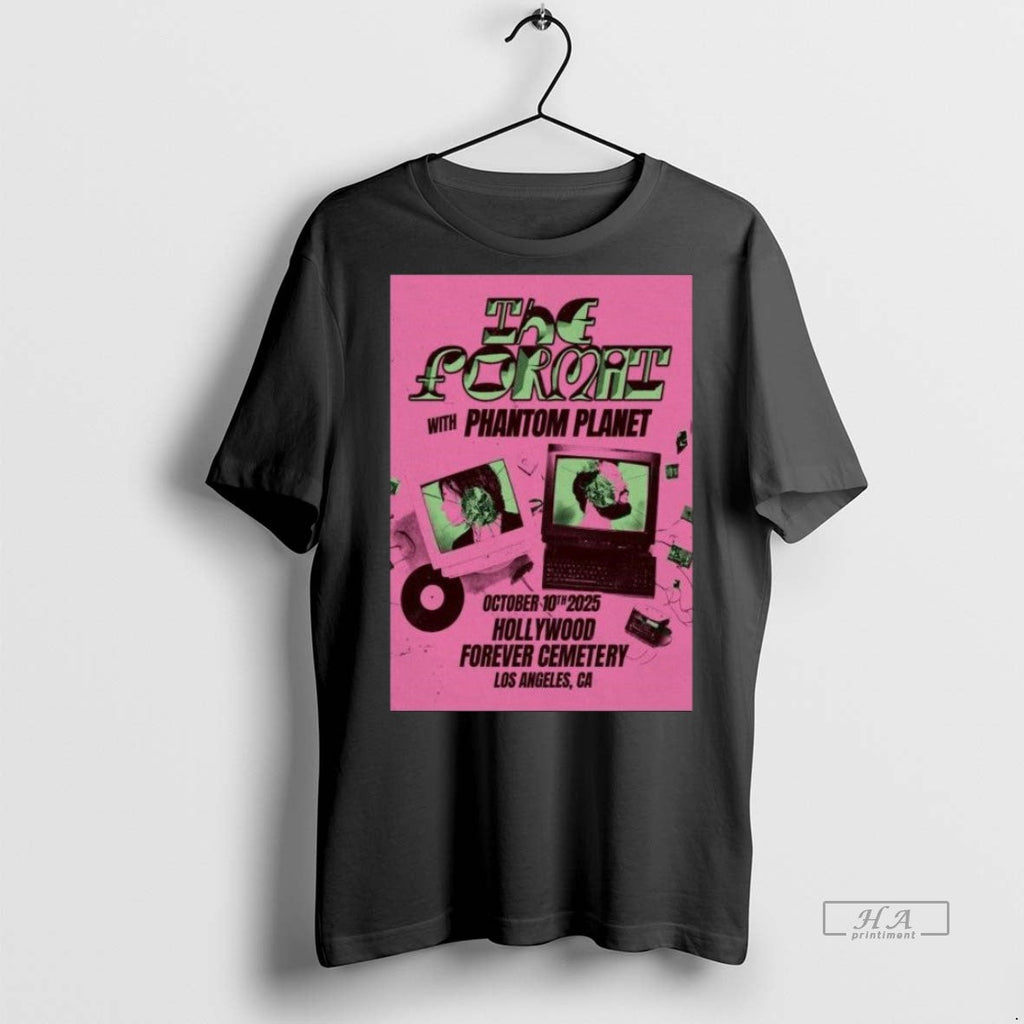 Trendy Official The Format Hollywood Forever Event - Adult & Kids T-Shirts, Sweatshirts & Hoodies apparel design preview 1
