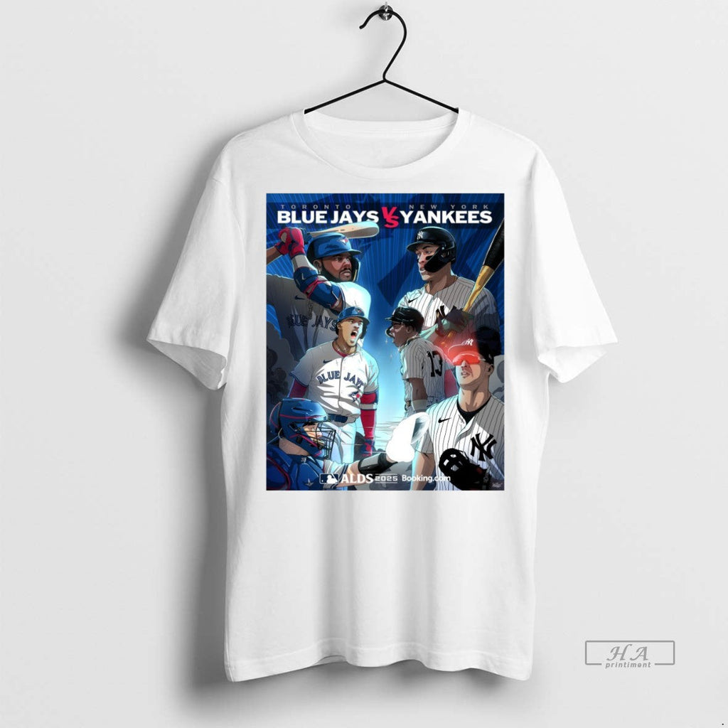 Trendy Official Toronto Blue Jays Vs New York Yankees - Adult & Kids T-Shirts, Sweatshirts & Hoodies apparel design preview 1