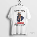 Trendy Official Uncle Sam I Want You To Defend Free - Adult & Kids T-Shirts, Sweatshirts & Hoodies apparel design preview 1
