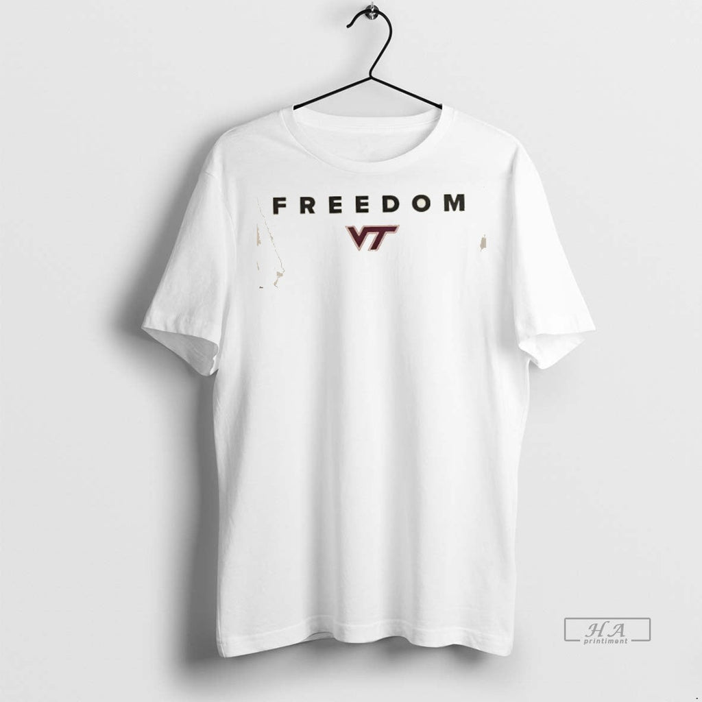 Trendy Official Virginia Tech X Charlie Kirk Turning - Adult & Kids T-Shirts, Sweatshirts & Hoodies apparel design preview 1