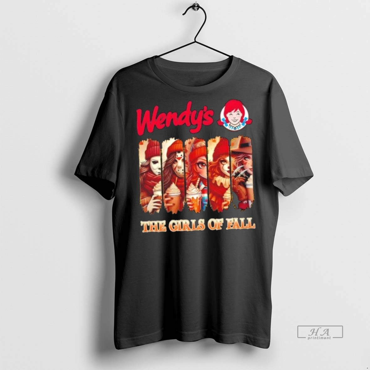 Trendy Official Wendys The Girls Of Fall Cosplay - Adult & Kids T-Shirts, Sweatshirts & Hoodies apparel design preview 1