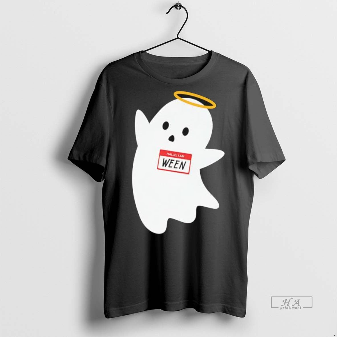 Trendy Official Wholesome Hallo I Am Ween Happy - Adult & Kids T-Shirts, Sweatshirts & Hoodies apparel design preview 1