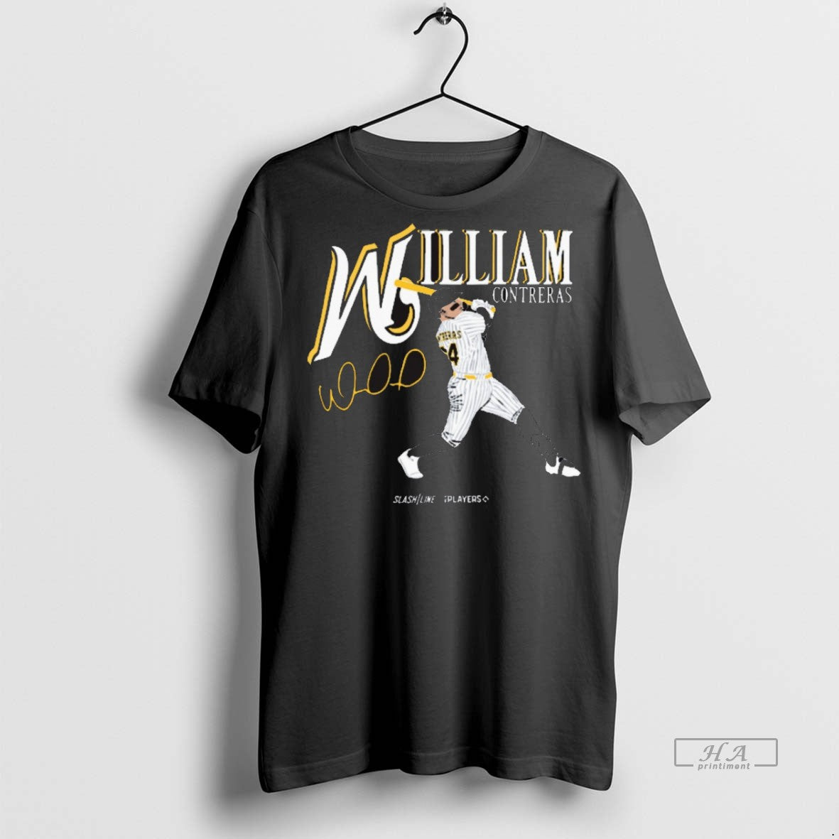Trendy Official William Contreras Milwaukee Brewers - Adult & Kids T-Shirts, Sweatshirts & Hoodies apparel design preview 1