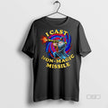 Trendy Official Wizard I Cast Non Magic Missile - Adult & Kids T-Shirts, Sweatshirts & Hoodies apparel design preview 1