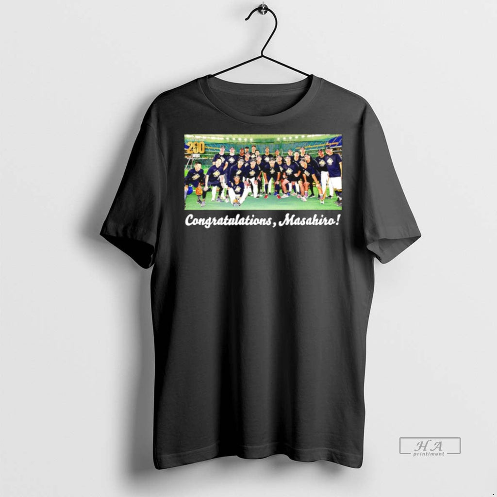 Trendy Official Yomiuri Giants Masahiro Tanaka 200th - Adult & Kids T-Shirts, Sweatshirts & Hoodies apparel design preview 1