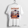 Trendy Officials Detroit Baseball Mascot Eat Em Up - Adult & Kids T-Shirts, Sweatshirts & Hoodies apparel design preview 1