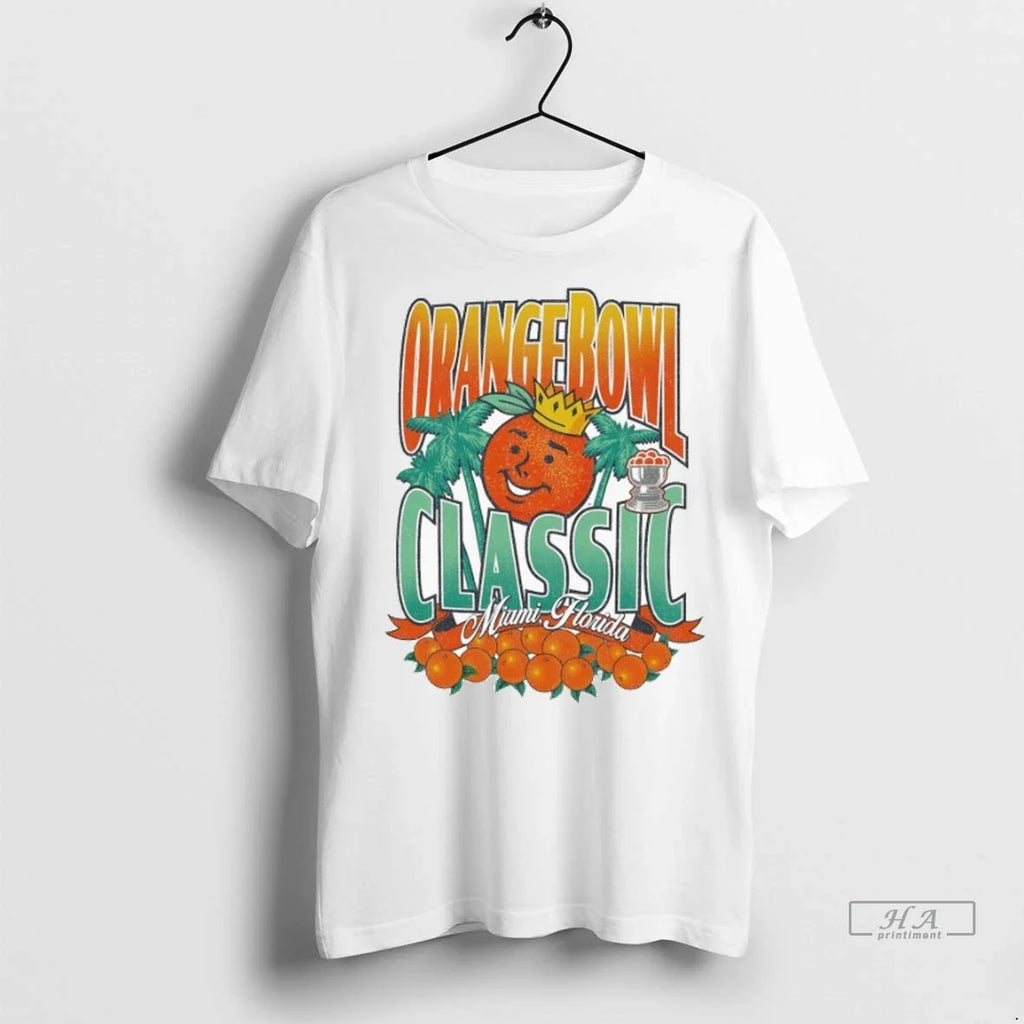 Trendy Officials Orange Bowl Classic College Football - Adult & Kids T-Shirts, Sweatshirts & Hoodies apparel design preview 1