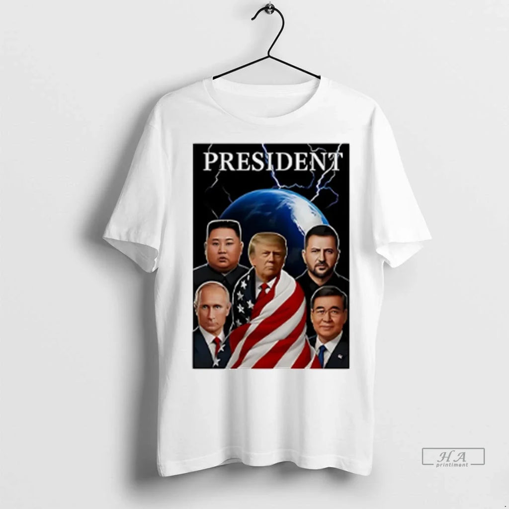 Trendy Officials Presidents Global Trump Putin - Adult & Kids T-Shirts, Sweatshirts & Hoodies apparel design preview 1