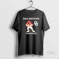 Trendy Oklahoma Football John Mateer Retro Baller - Adult & Kids T-Shirts, Sweatshirts & Hoodies apparel design preview 1