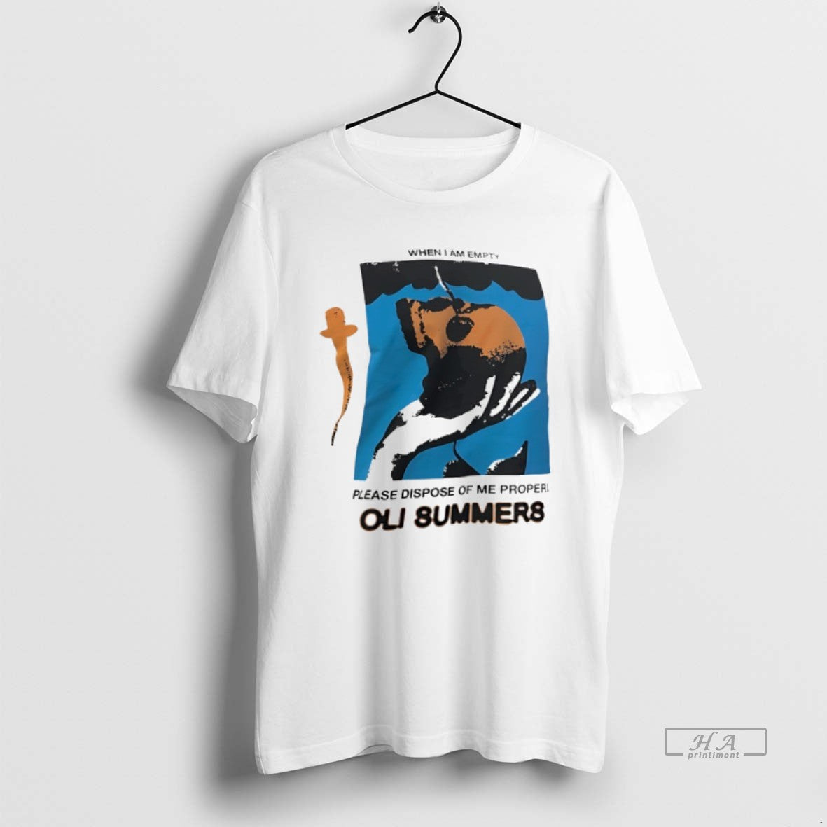 Trendy Oli Summers When I Am Empty Please Dispose Of - Adult & Kids T-Shirts, Sweatshirts & Hoodies apparel design preview 1