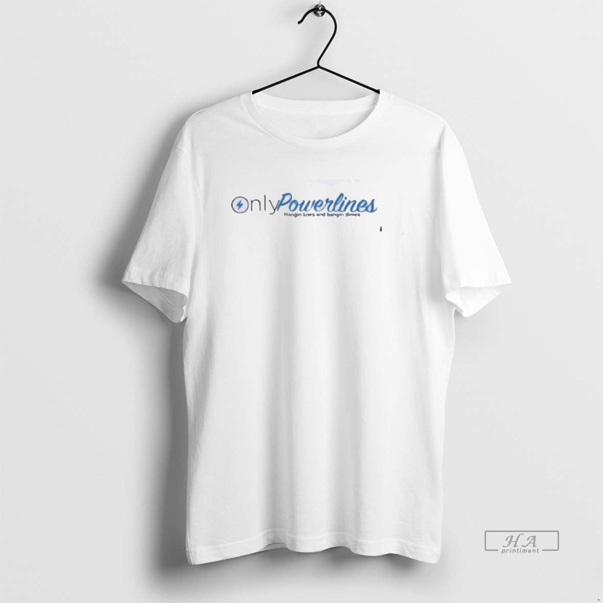 Trendy Onlypowerlines Lineman Funny - Adult & Kids T-Shirts, Sweatshirts & Hoodies apparel design preview 1