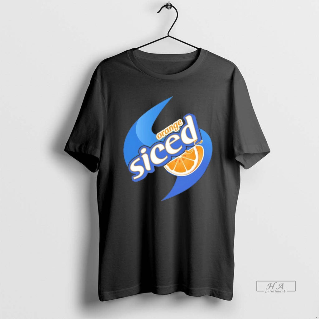 Trendy Orange Siced - Adult & Kids T-Shirts, Sweatshirts & Hoodies apparel design preview 1
