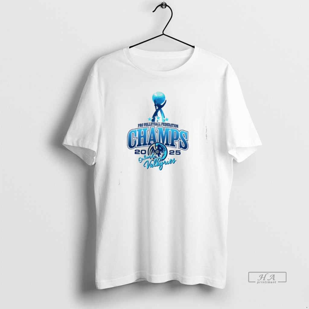 Trendy Orlando Valkyries 2025 Pro Volleyball - Adult & Kids T-Shirts, Sweatshirts & Hoodies apparel design preview 1