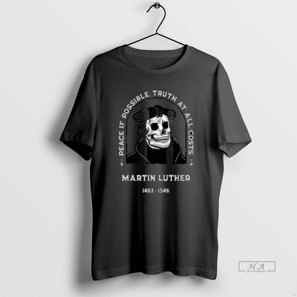 Trendy Peace If Possible Truth At All Costs Martin - Adult & Kids T-Shirts, Sweatshirts & Hoodies apparel design preview 1