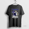 Trendy Penn State In My Veins Jesus Heart Ceramic And - Adult & Kids T-Shirts, Sweatshirts & Hoodies apparel design preview 1