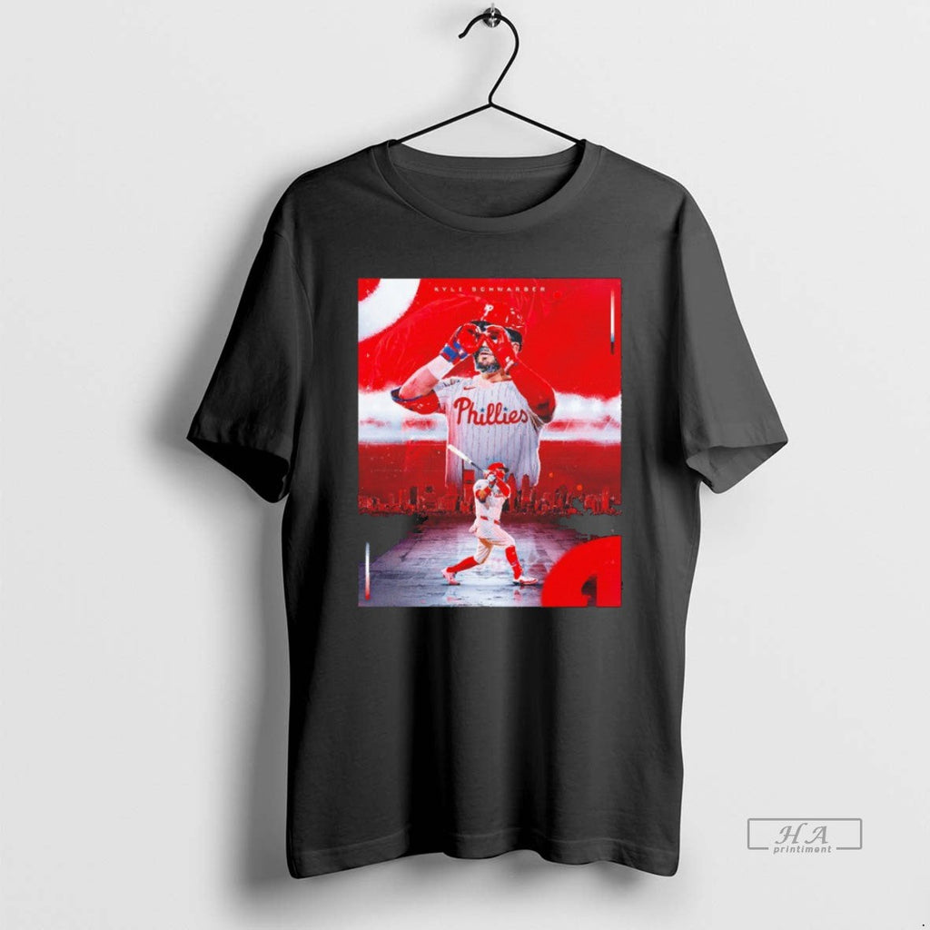 Trendy Philadelphia Phillies Kyle Schwarber Griddy - Adult & Kids T-Shirts, Sweatshirts & Hoodies apparel design preview 1