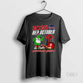 Trendy Philadelphia Phillies Red October 2025 Mascot - Adult & Kids T-Shirts, Sweatshirts & Hoodies apparel design preview 1