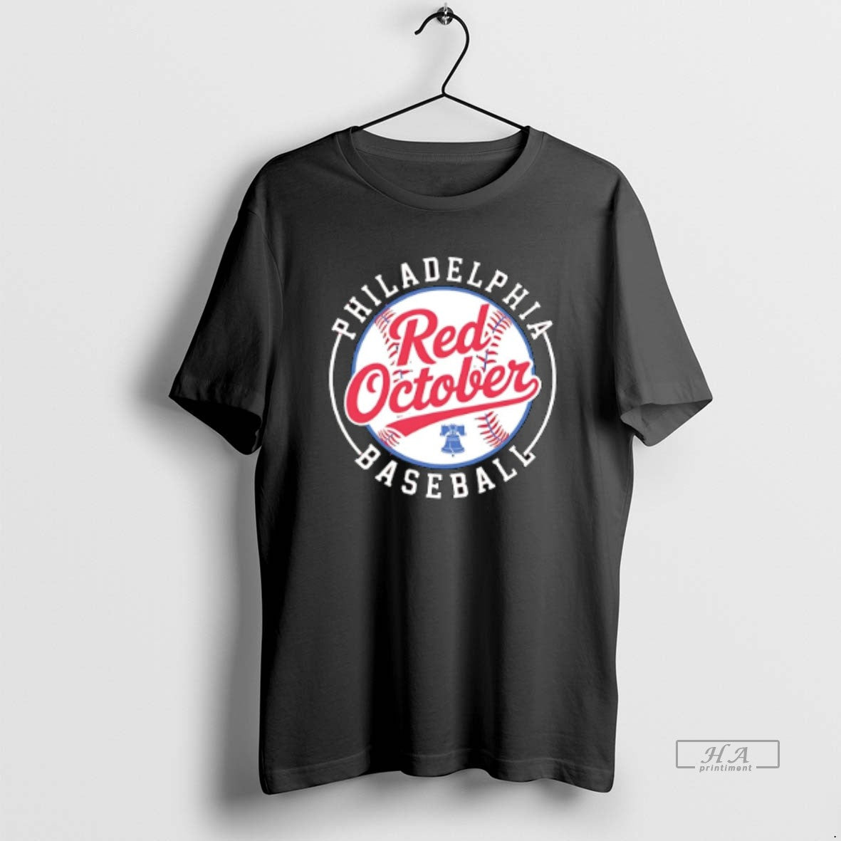 Trendy Philadelphia Phillies Red October Logo - Adult & Kids T-Shirts, Sweatshirts & Hoodies apparel design preview 1
