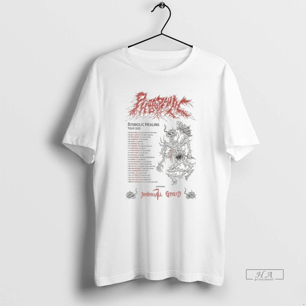 Trendy Phobophilic Symbolic Healing Tour 2025 - Adult & Kids T-Shirts, Sweatshirts & Hoodies apparel design preview 1