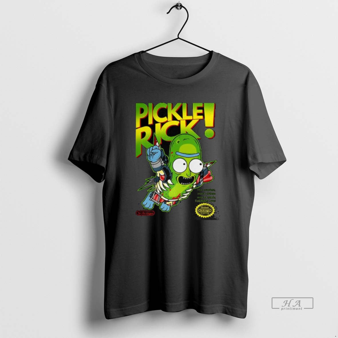 Trendy Pickle Rick Morty Super Solenya Bros The - Adult & Kids T-Shirts, Sweatshirts & Hoodies apparel design preview 1