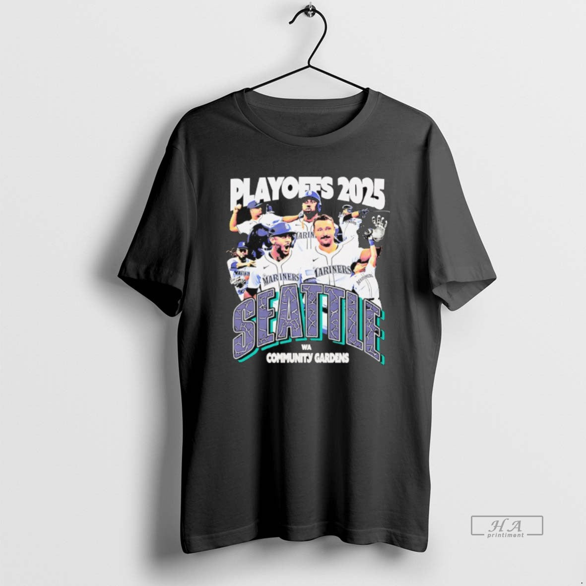 Trendy Playoffs 2025 Seattle Mariners Wa Community - Adult & Kids T-Shirts, Sweatshirts & Hoodies apparel design preview 1