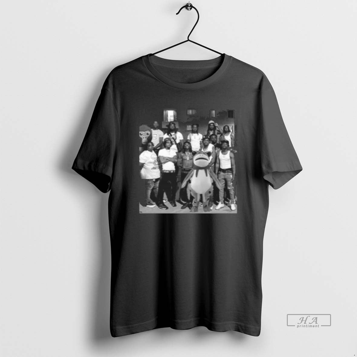 Trendy Portland Frog King Protest Long Sleve - Adult & Kids T-Shirts, Sweatshirts & Hoodies apparel design preview 1