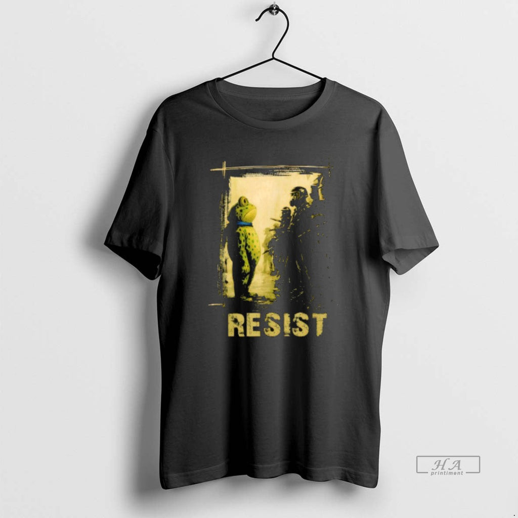 Trendy Portland Frog Protest Retro - Adult & Kids T-Shirts, Sweatshirts & Hoodies apparel design preview 1