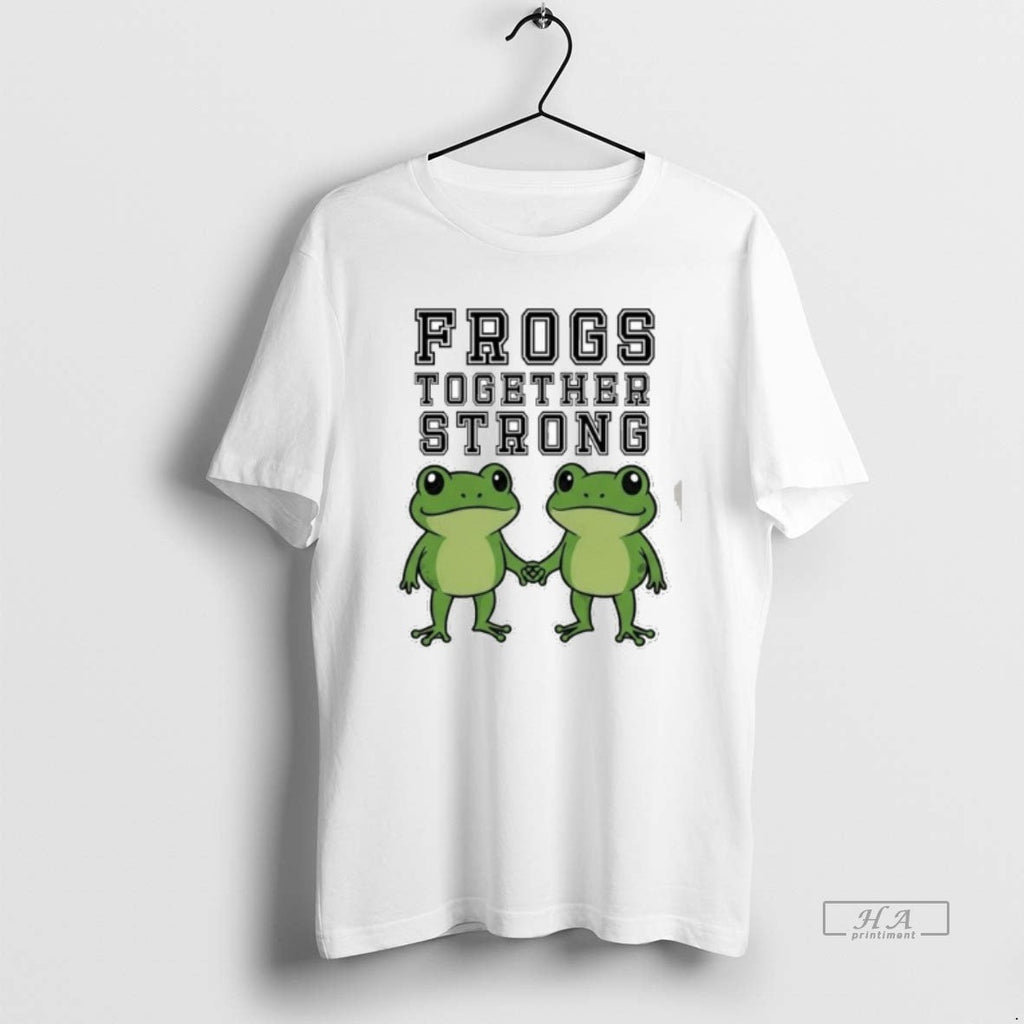Trendy Portland Frogs Together Strong - Adult & Kids T-Shirts, Sweatshirts & Hoodies apparel design preview 1