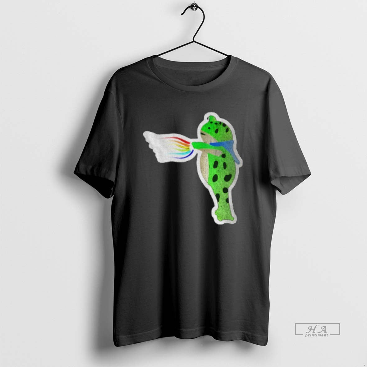 Trendy Portland Frog Protest Rainbow Anti Maga Lgbt - Adult & Kids T-Shirts, Sweatshirts & Hoodies apparel design preview 1