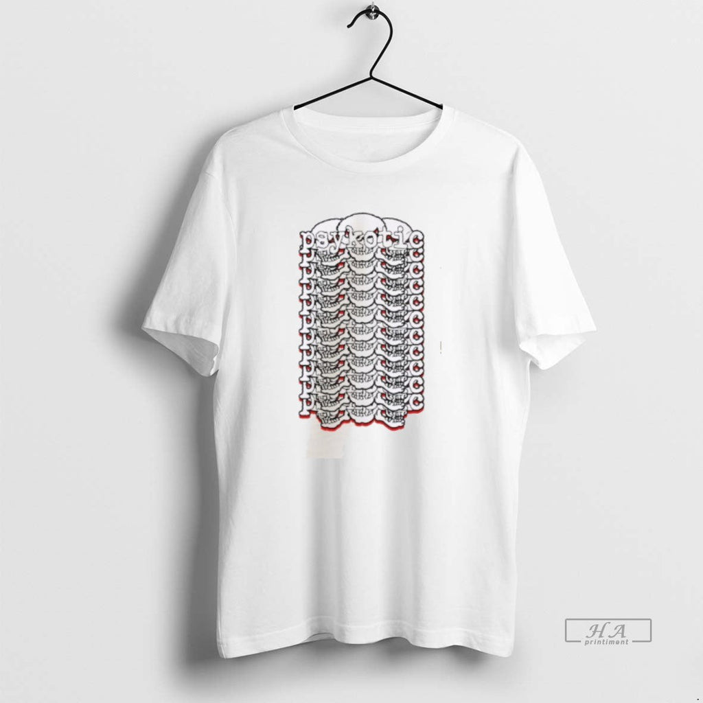 Trendy Psykotic Skull Logo - Adult & Kids T-Shirts, Sweatshirts & Hoodies apparel design preview 1