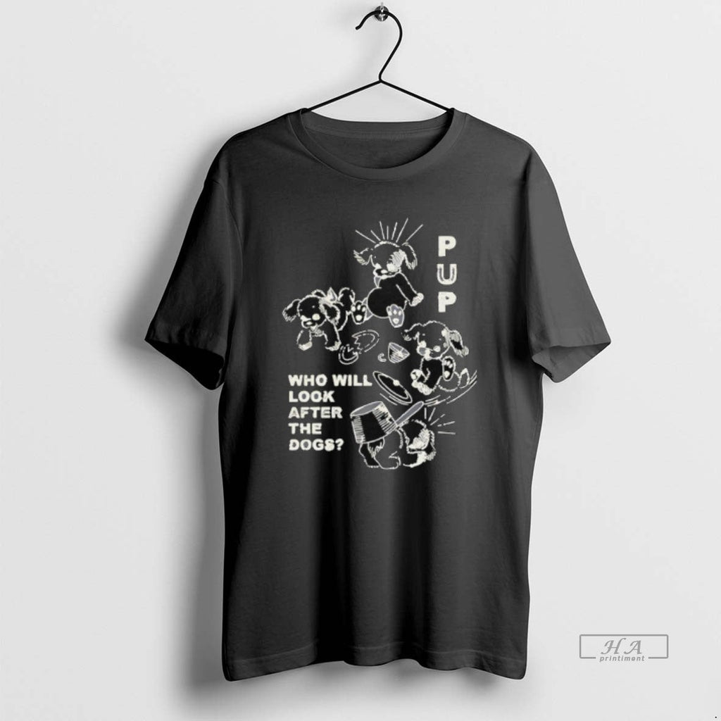 Trendy Pup The Band Furbaby Frolic Who Will Look - Adult & Kids T-Shirts, Sweatshirts & Hoodies apparel design preview 1