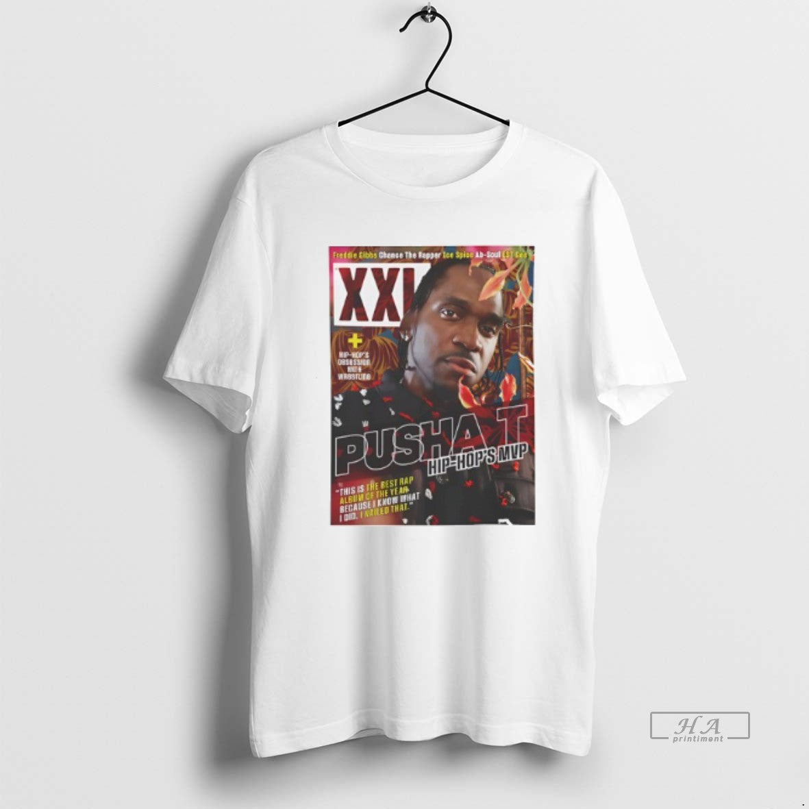 Trendy Pusha T Hip Hops Mvp This Is The Best Rap - Adult & Kids T-Shirts, Sweatshirts & Hoodies apparel design preview 1