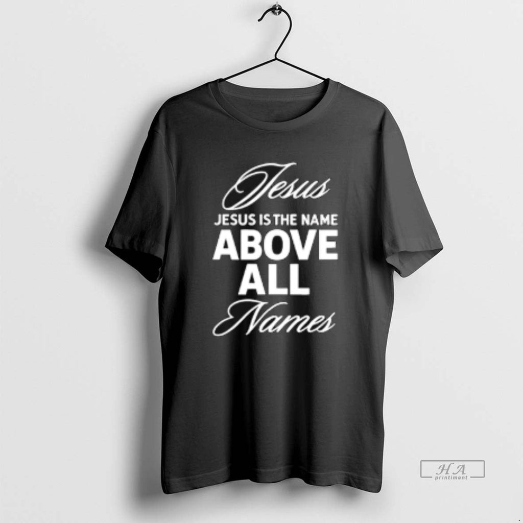 Trendy Qb Justin Fields Wearing Jesus Is The Name - Adult & Kids T-Shirts, Sweatshirts & Hoodies apparel design preview 1