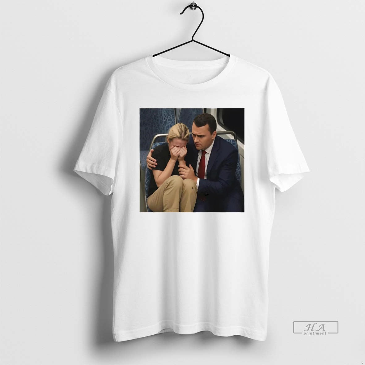 Trendy Rip Iryna Zarutska And Charlie Kirk - Adult & Kids T-Shirts, Sweatshirts & Hoodies apparel design preview 1
