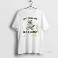 Trendy Raccoon Bicycle Lifes Tough Man Get A Helmet - Adult & Kids T-Shirts, Sweatshirts & Hoodies apparel design preview 1