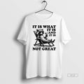 Trendy Raccoon It Is What And Not Great - Adult & Kids T-Shirts, Sweatshirts & Hoodies apparel design preview 1