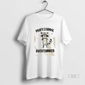 Trendy Raccoon Professional Overthinker - Adult & Kids T-Shirts, Sweatshirts & Hoodies apparel design preview 1