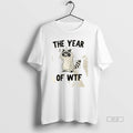 Trendy Raccoon The Year Of Wtf - Adult & Kids T-Shirts, Sweatshirts & Hoodies apparel design preview 1