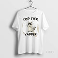 Trendy Raccoon Top Tier Yapper - Adult & Kids T-Shirts, Sweatshirts & Hoodies apparel design preview 1
