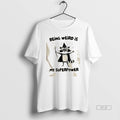 Trendy Raccoon Wizard Being Weird Is My Superpower - Adult & Kids T-Shirts, Sweatshirts & Hoodies apparel design preview 1