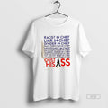 Trendy Racist And Liar In Chief President Donald - Adult & Kids T-Shirts, Sweatshirts & Hoodies apparel design preview 1