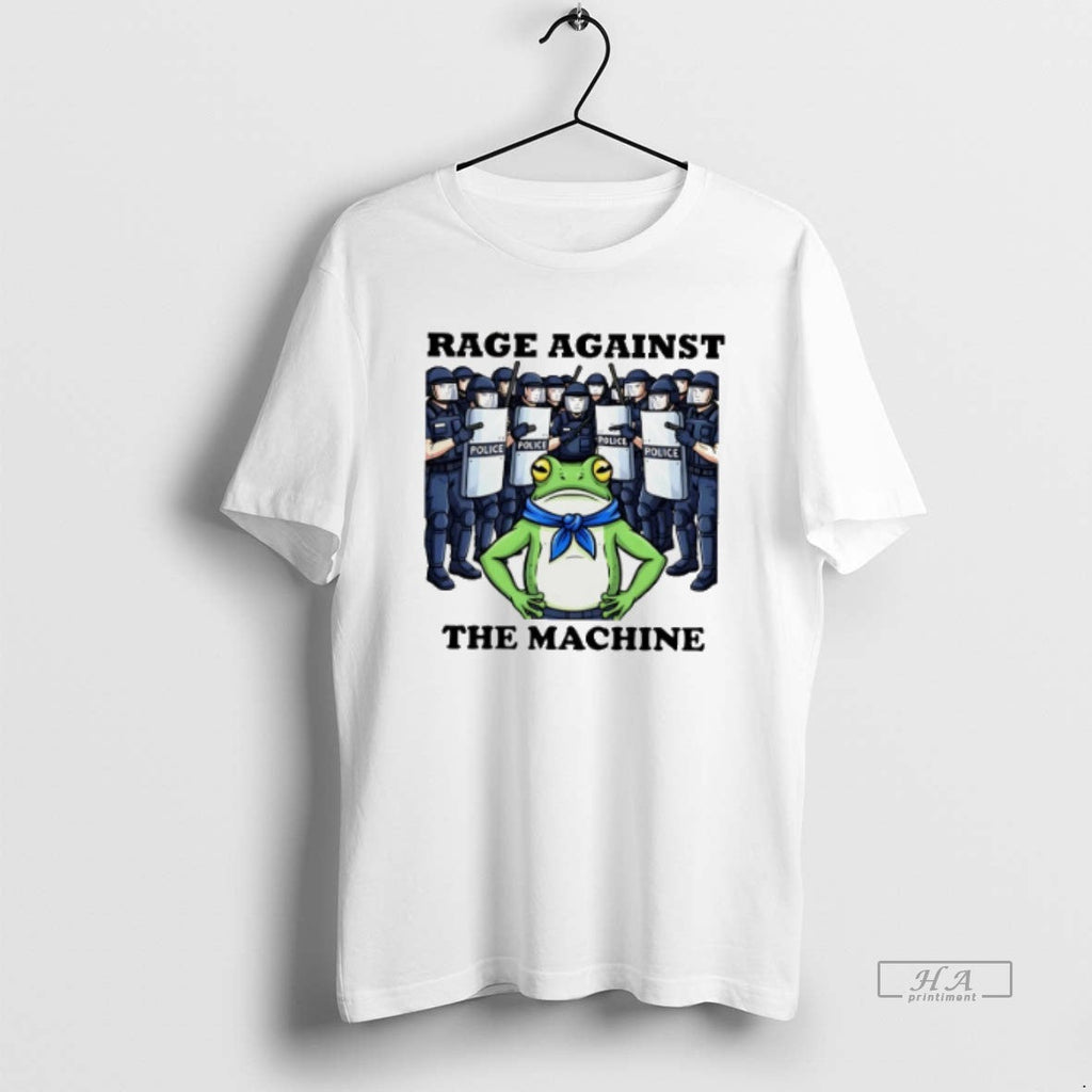 Trendy Rage Against The Machine Frog 2025 - Adult & Kids T-Shirts, Sweatshirts & Hoodies apparel design preview 1