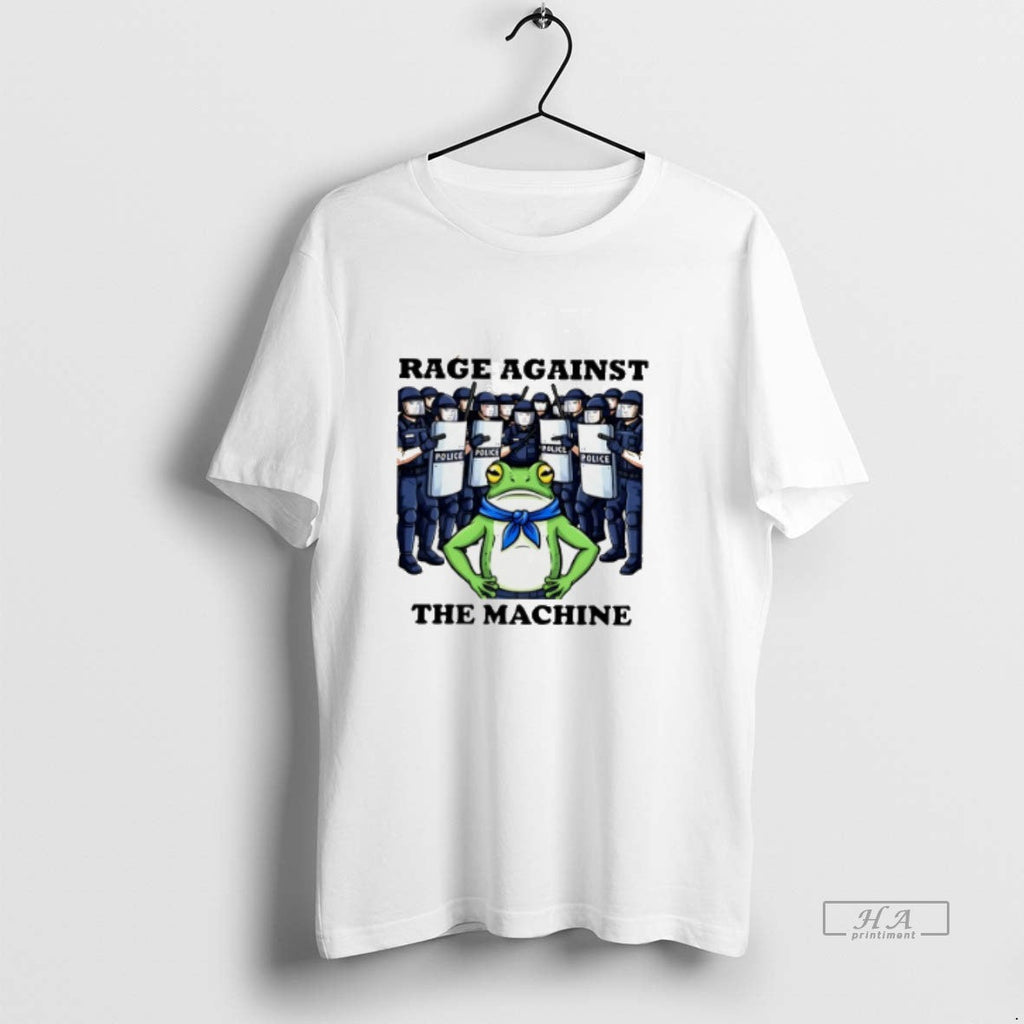 Trendy Rage Against The Machine Frog - Adult & Kids T-Shirts, Sweatshirts & Hoodies apparel design preview 1
