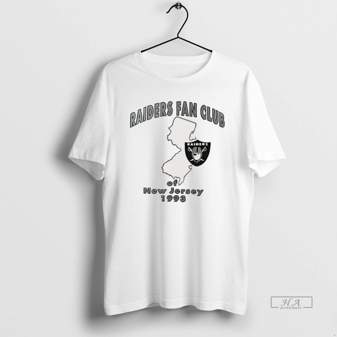 Trendy Raiders Fan Club Of New Jersey 1993 Vintage - Adult & Kids T-Shirts, Sweatshirts & Hoodies apparel design preview 1