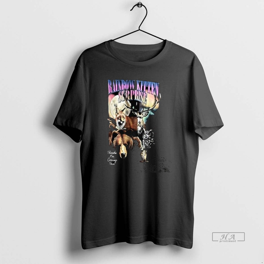 Trendy Rainbow Kitten Surprise Thanks For Coming Tour - Adult & Kids T-Shirts, Sweatshirts & Hoodies apparel design preview 1