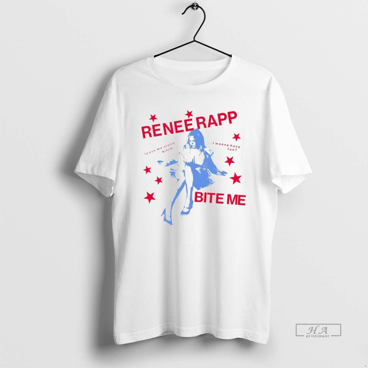 Trendy Renee Rapp Pink Tour Bite Me - Adult & Kids T-Shirts, Sweatshirts & Hoodies apparel design preview 1